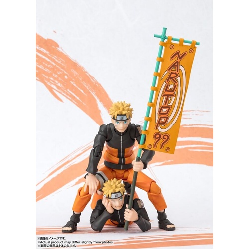 Bandai Tamashii Nations S.H. Figuarts Naruto Naruto Uzumaki Narutop99 Edition Action Figure