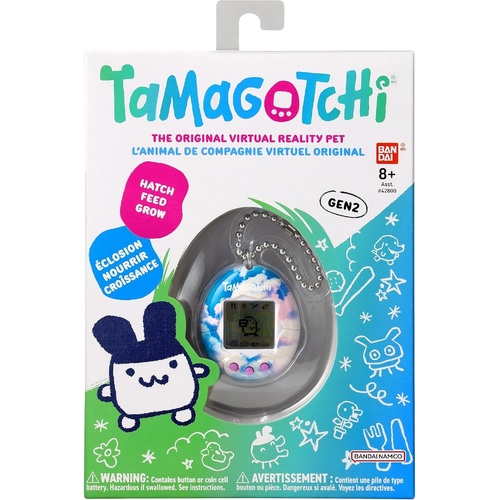 Bandai Tamagotchi Original Classic Digital Pet Blue Purple Sky